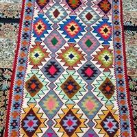 سجاده زیبا خوش رنگ|گلیم، جاجیم، گبه|سنندج, |دیوار
