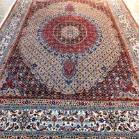 سه تخته فرش دستباف گل ابریشم ماهی بیرجند|فرش|تهران, هوانیروز|دیوار