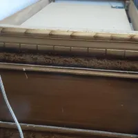 تخت خواب یک نفره جنس از چوب|تخت و سرویس خواب|اردکان, |دیوار