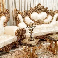 مبل ۹نفره کلاف درشت واعیانی/ بدون کوچکترین خط وخش|مبلمان خانگی و میز عسلی|بروجرد, |دیوار