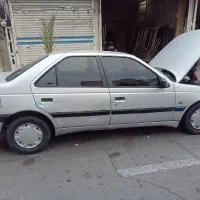 ۴۰۵ نقره ای دوگانه سوزمدل ۱۳۸۶