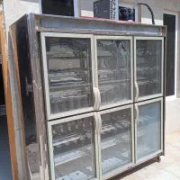 فریزر ۶ درب ایستاده استیل