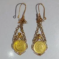 گوشواره ربع سکه