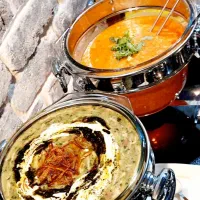 سوفله سوپ خوری بزرک 2 عدد بسیار شیک بدون خش