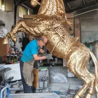 مجسمه اسب ، دیوارکوب اسب تندیس اسب ماکت اسب سردیس