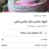 ظروف ملامین