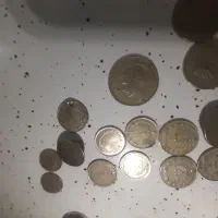 سکه شاهی وخارجی|کلکسیون سکه، تمبر، اسکناس|تهران, شکوفه (عبدل آباد)|دیوار