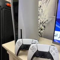 فروش PS5 فت دیسک‌خور + دو عدد دست