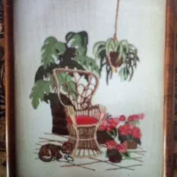 تابلو گلدوزی