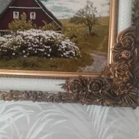 تابلو فرش منظره|تابلو فرش|کرمانشاه, |دیوار