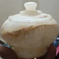 جای سیگاری سنگ خالص مرمر اصل قندون سنگی مرمر خالص|کلکسیون اشیاء عتیقه|تهران, خواجه نصیر طوسی|دیوار