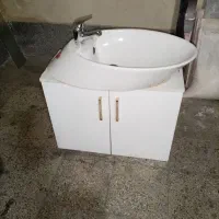 روشویی با شیرآلات و کابینت درحد نو|لوازم سرویس بهداشتی|تهران, صد دستگاه|دیوار