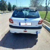 پژو 206 تیپ 2  کارکرد 60 هزار مدل ۲۰۷ تی فوری
