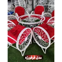 میز صندلی باغی/طرح فرفورژه/آتشدان|صندلی و نیمکت|طالقان, |دیوار