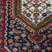 فرش کناره دست بافت پشمی