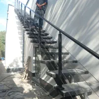 نرده و حفاظ استیل. پله گرد.شهریارملارداندیشه فردیس|خدمات پیشه و مهارت|اندیشه, شهرک صدف|دیوار