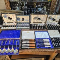 قاشق و چنگال انگلیسی قدیمی