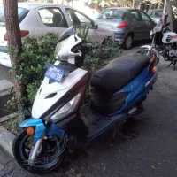 موتور سیکلت اسکوتری هیرو دش|موتورسیکلت|تهران, جمالزاده|دیوار