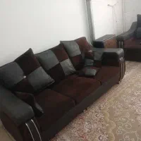 مبل ۷ نفره و جلو مبلی با عسلی ۴ عدد