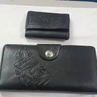 کیف پول چرم طبیعی و جاکلیدی