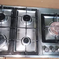 گاز ۵شعله استیل صفحه ای