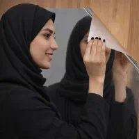 آینه طلقی نشکن پشت چسبدار