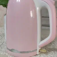 کتری برقی  بسیار زیبا رنگ صورتی ملیح|سماور، چای‌ساز، قهوه‌ساز|تهران, شهرک نفت|دیوار
