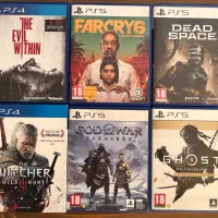 تعدادی بازی ps5 و ps4 قیمت در توضیحات
