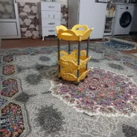 جا سیب زمینی پیاز|ظروف نگهدارنده، پلاستیکی، یکبارمصرف|گرگان, |دیوار