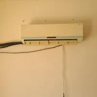 کولر tcl ۱۲۰۰۰ پنل و کندانسور سالم له همراه کنترل
