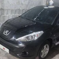 پژو207اتومات مشکی سقف فلزمدل 1404