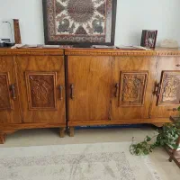 بوفه آنتیک دست‌ساز با قدمت بالا