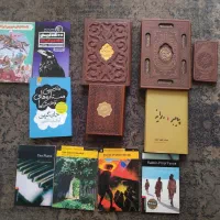 کتاب چرم نفیس ادبی داستانی تاریخی مذهبی انگلیسی