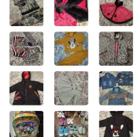 کفش،کاپشن،سویشرت شلوار،لباس مجلسی،کیف مدرسه