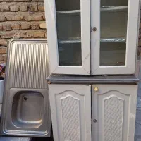 بوفه دوطبقه و سینک