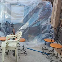 تعدادی اینه و کنسول فرفورژه برا فروش|بوفه، ویترین، کنسول|اندیمشک, |دیوار