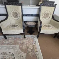 مبل و میز ناهارخوری سلطنتی ۷نفره|مبلمان خانگی و میز عسلی|خمین, |دیوار