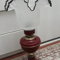 چراغ گل لاله بدنه فلزی قدبلند قدیمی