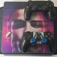 PS4 slim پی اس فور اسلیم کارکرده دو دسته
