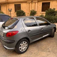 پژو 206 خاکستری