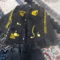 کت و شلوار پسرانه کتان مناسب ۶و۷ ساله نو و دو تا ش