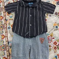 ست لباس بچگانه پسرانه کاملا سالم و نو وخارجی|کفش و لباس بچه|کنارک, |دیوار