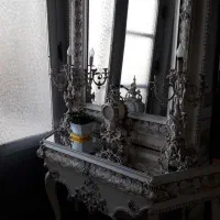 آینه شمعدون