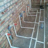 لوله کشی و نصب شیرالات گچ کاری و خورده کاری