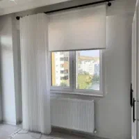 پرده مینیمال آماده حریر زیر قیمت*نو* به تعدادمحدود|پرده، رانر، رومیزی|تهران, عبدل‌آباد|دیوار
