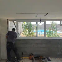 درب و پنجره دوجداره|مصالح و تجهیزات ساختمان|شیراز, گچی|دیوار