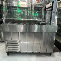 فروش لوازم فست فود یخچال میز کاری فریزر زیر گریل|کافیشاپ و رستوران|تهران, بهمن یار|دیوار