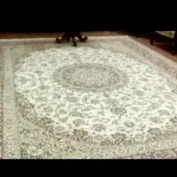 فرش ۱۲ متری کرم رنگ