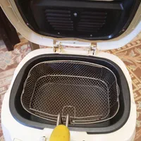 سرخ کن سانی بزرگ ۳لیتری و کفگیر و ملاقه نسوز pc|ظروف پخت‌وپز|تهران, کوثر|دیوار