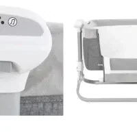 گهواره برقی کنار مادر کیکابو|تخت و صندلی بچه|هشتگرد, شهرک ولیعصر (مصلی)|دیوار